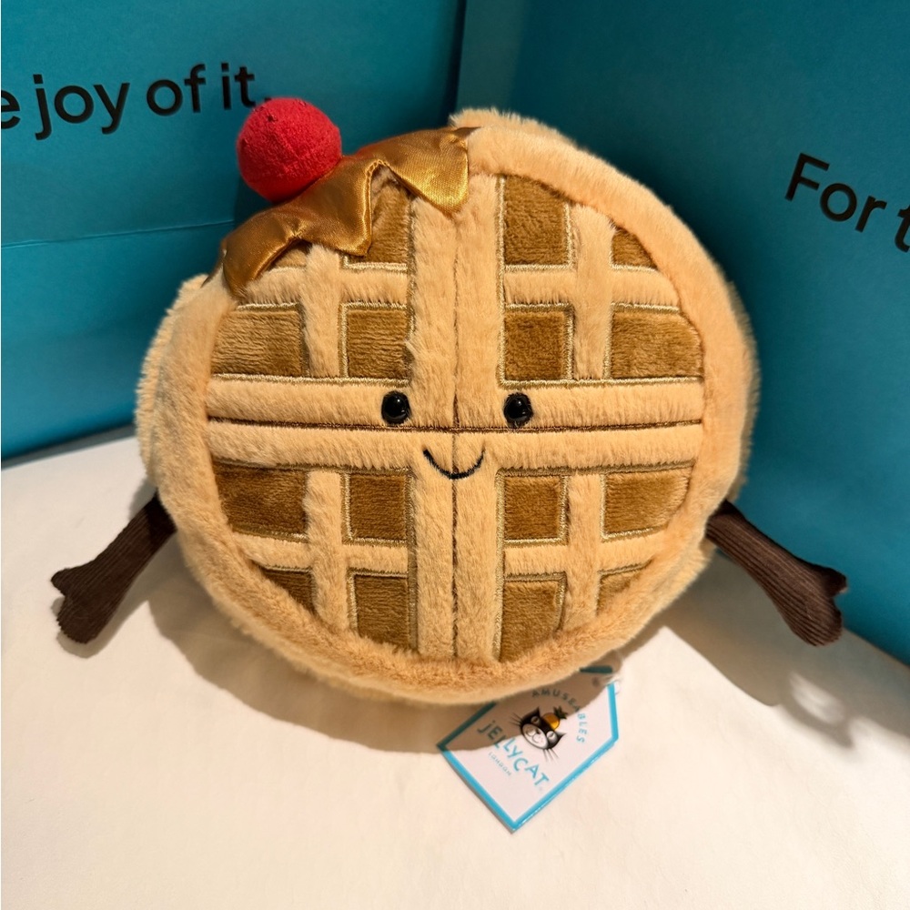 Jellycat Amuseables Rene Waffle - NWT